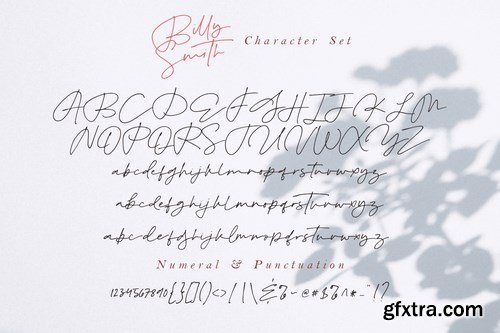 Billy Smith - Signature Font MS