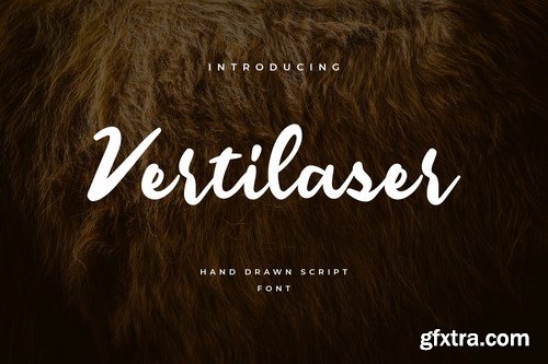 Vertilaser Handwritten Font