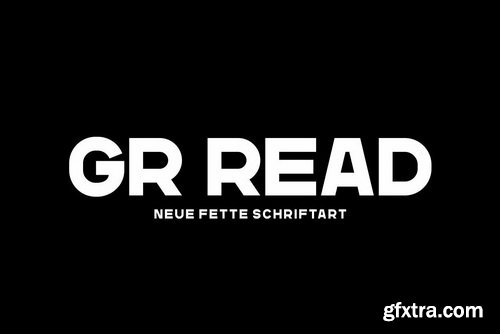 GR Read Font Family