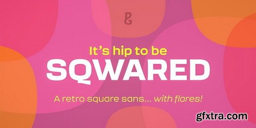 Sqwared Font Family