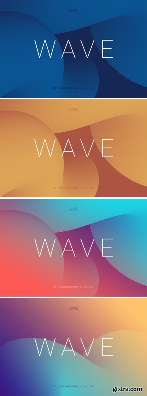 Wave | Smooth Backgrounds | Vol. 03