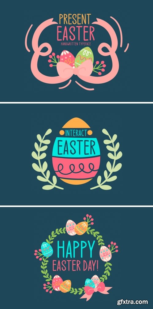 Present Easter Font