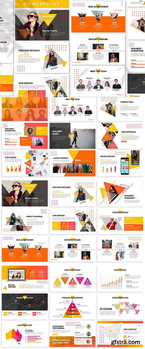 Glamour - Fashion Powerpoint Template