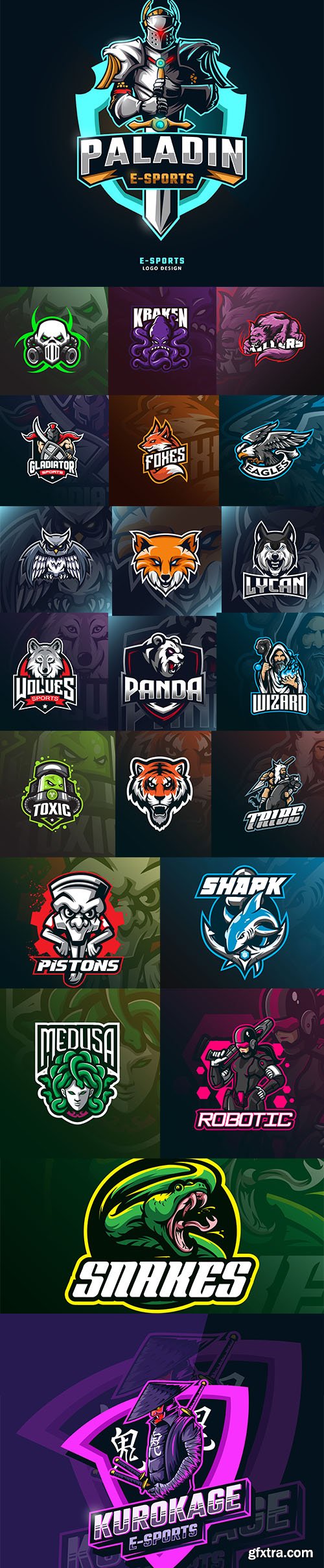 Vector Mascot Logo Bundle