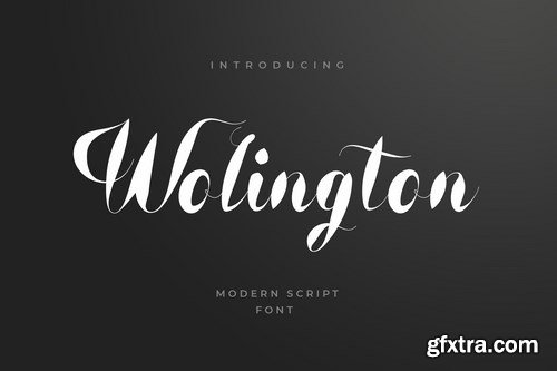 Wolington Script Sans Font