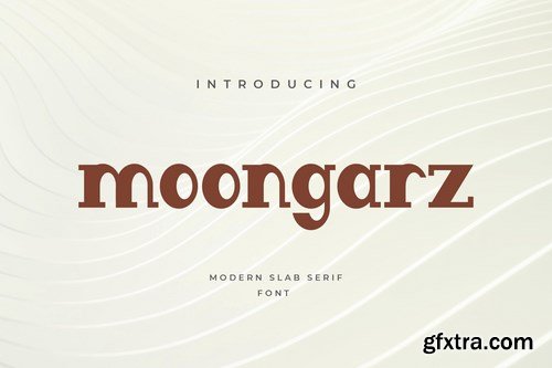 Moongarz Serif font