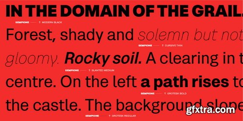 Sempione Font Family