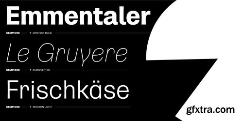 Sempione Font Family