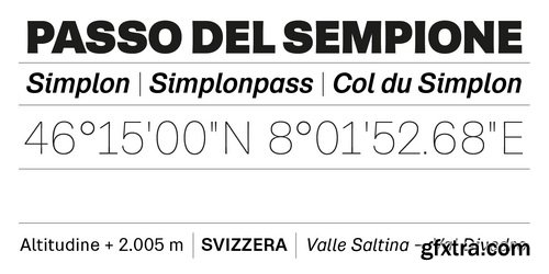 Sempione Font Family