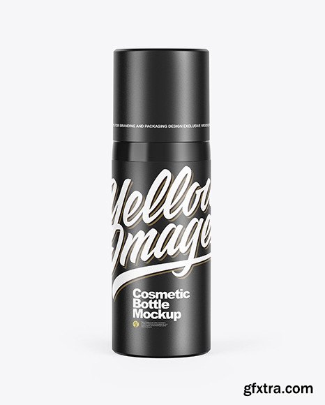 Cosmetic Bottle With Pump Mockup 56488