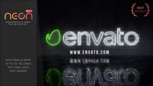 Videohive - Neon Logo