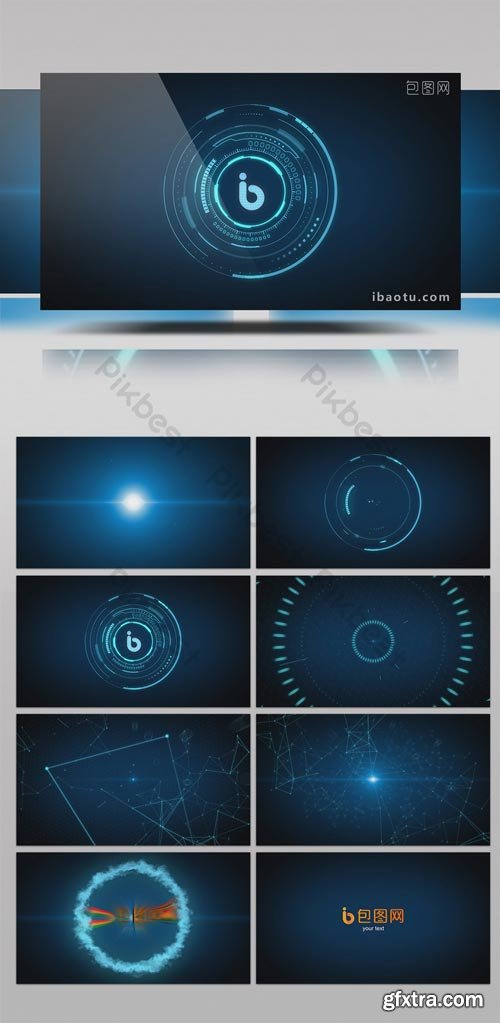 PikBest - High-tech enterprise LOGO interpretation film AE template - 1029596