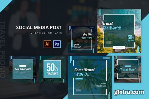 Travel Social Media Post Template v2