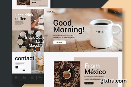 Coffee Shop - Website