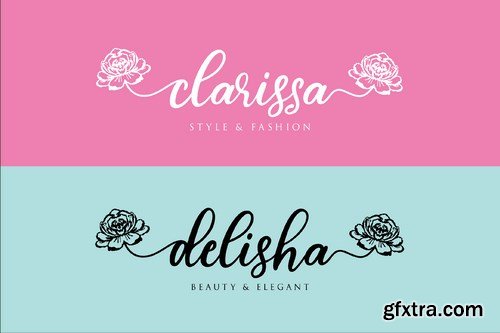 Blossom Script Font