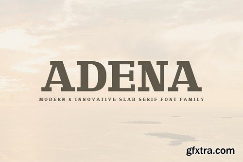 CM - Adena Slab Serif Font Family 4715877