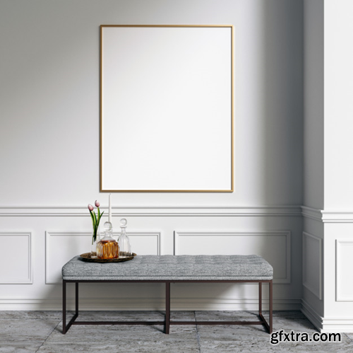 poster-mockup-frame-mockup-interior-with-decorations_42637-69