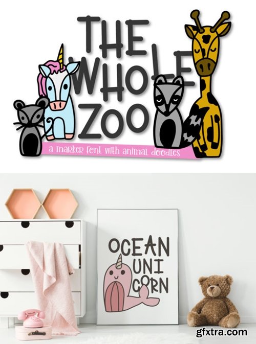 The Whole Zoo Font