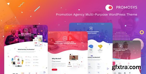 ThemeForest - PromoSys v1.0.0 - Promotion Services Multi-Purpose WordPress Theme - 25788447