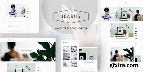 ThemeForest - Icarus v1.0.0 - Personal Blog WordPress Theme - 19798721