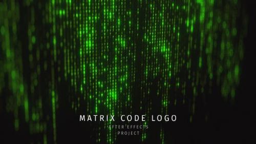 Videohive - Matrix Code Logo