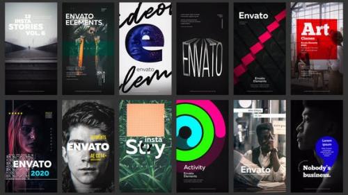 Videohive - 12 Instagram Stories Vol. 6