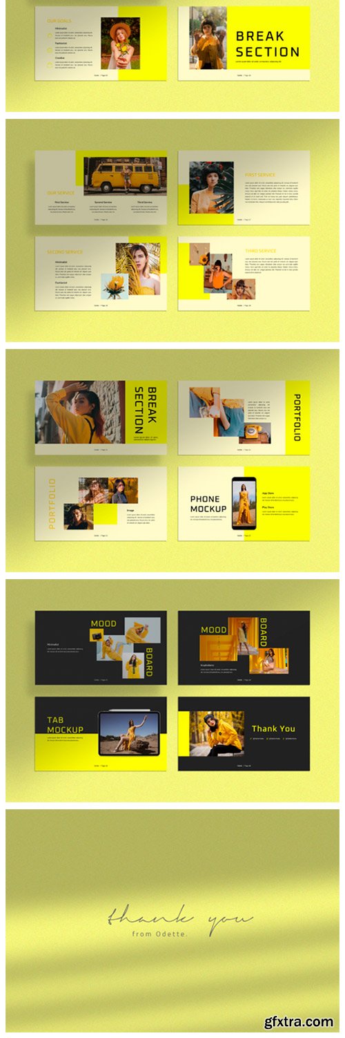 Odette - Presentation Template 3689827