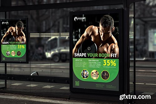 Badagok Fitness - Promotion Poster RB