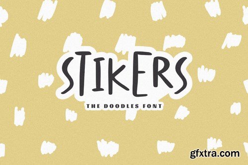 Stikers - The Doodles Font