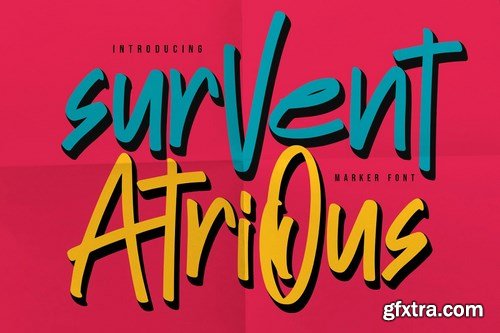 CM - Survent Atrious Marker Font 4728698