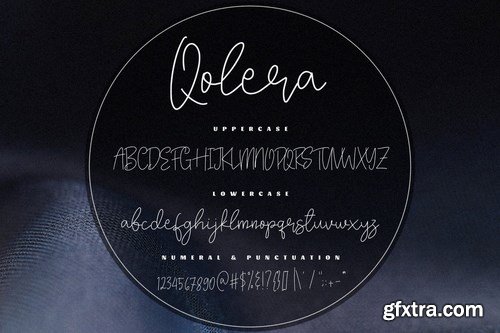 Qolera - An Elegant Script Font