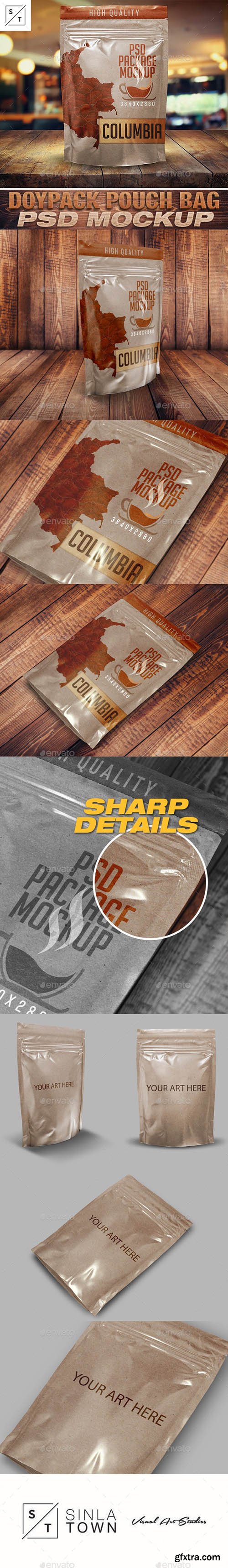 GraphicRiver - Doypack Pouch Bag PSD Mock-up 22662126