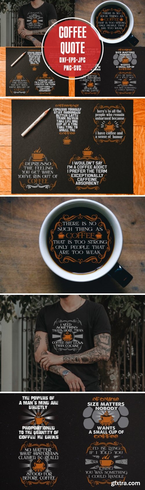 Coffee Quotes Cricut Vol 2