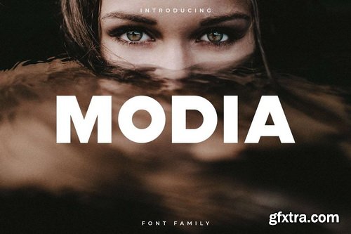 CM - Modia Font Family - Sans Serif - 3246646