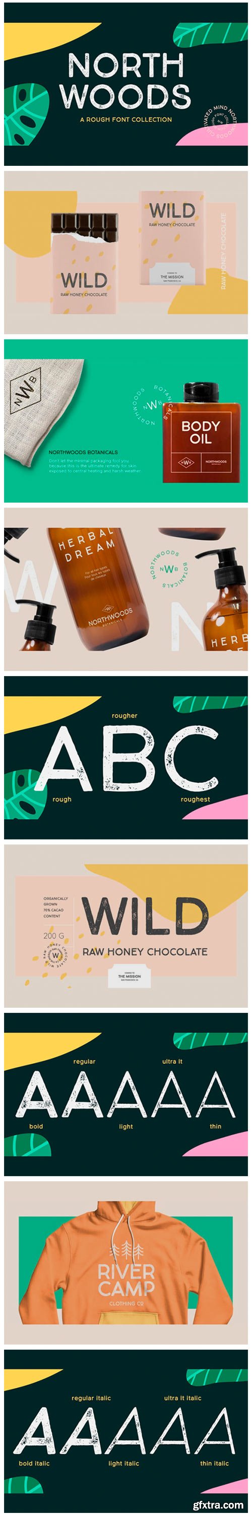 Northwoods Font Family