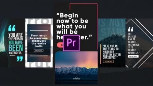 Videohive - Instagram Quotes Stories