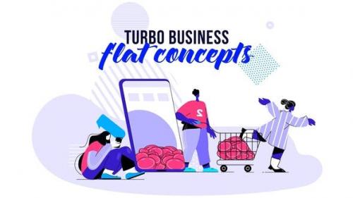 Videohive - Turbo Business - Flat Concept