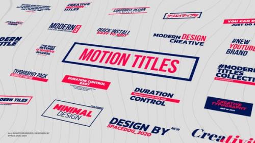 Videohive - Motion Titles & Lower Thirds | FCPX