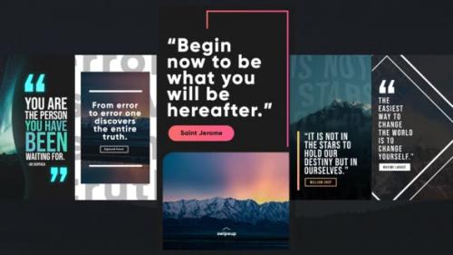 Videohive - Instagram Quotes Stories