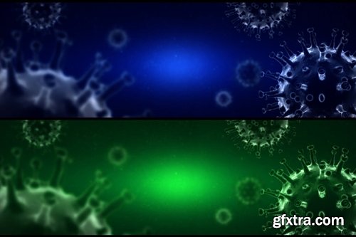 Coronavirus ( Covid 19 ) Background - Ver2