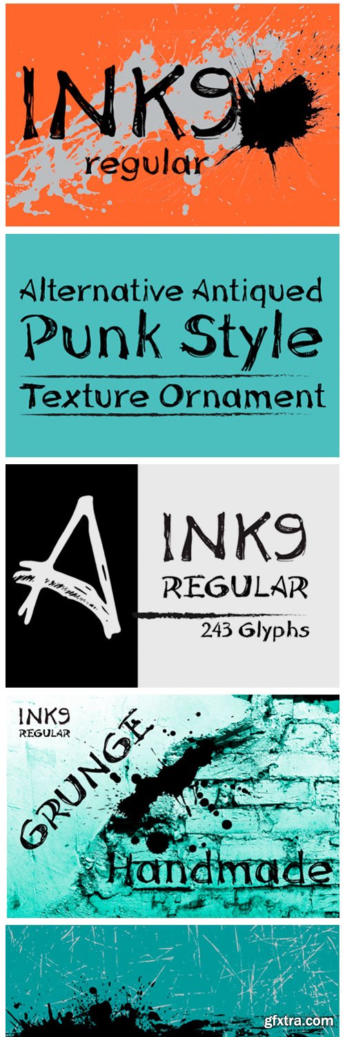 Ink 9 Font