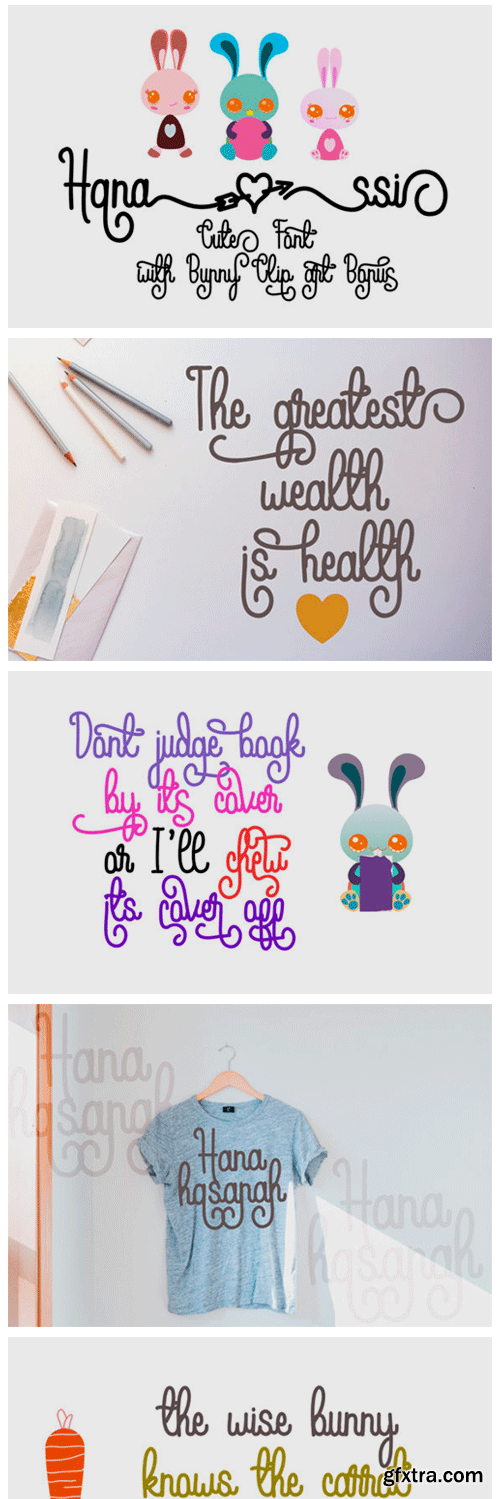 Hana Love Font