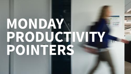 Lynda - Monday Productivity Pointers - 114903