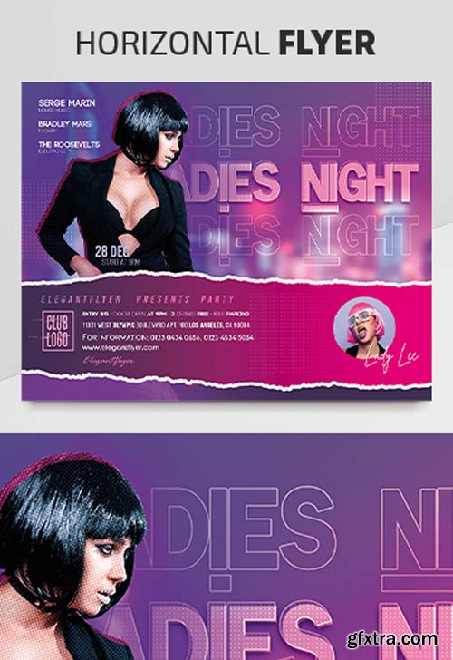 Ladies Night V2003 2020 Premium PSD Flyer Template