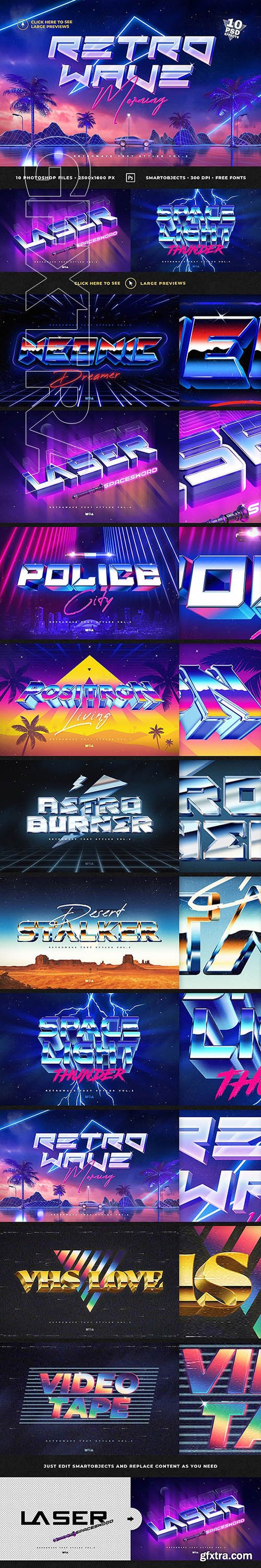 GraphicRiver - 80s Retro Text Effects vol.2 26131541