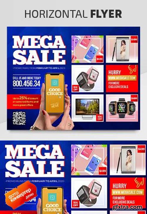 Mega Sale V2003 2020 Premium PSD Flyer Template