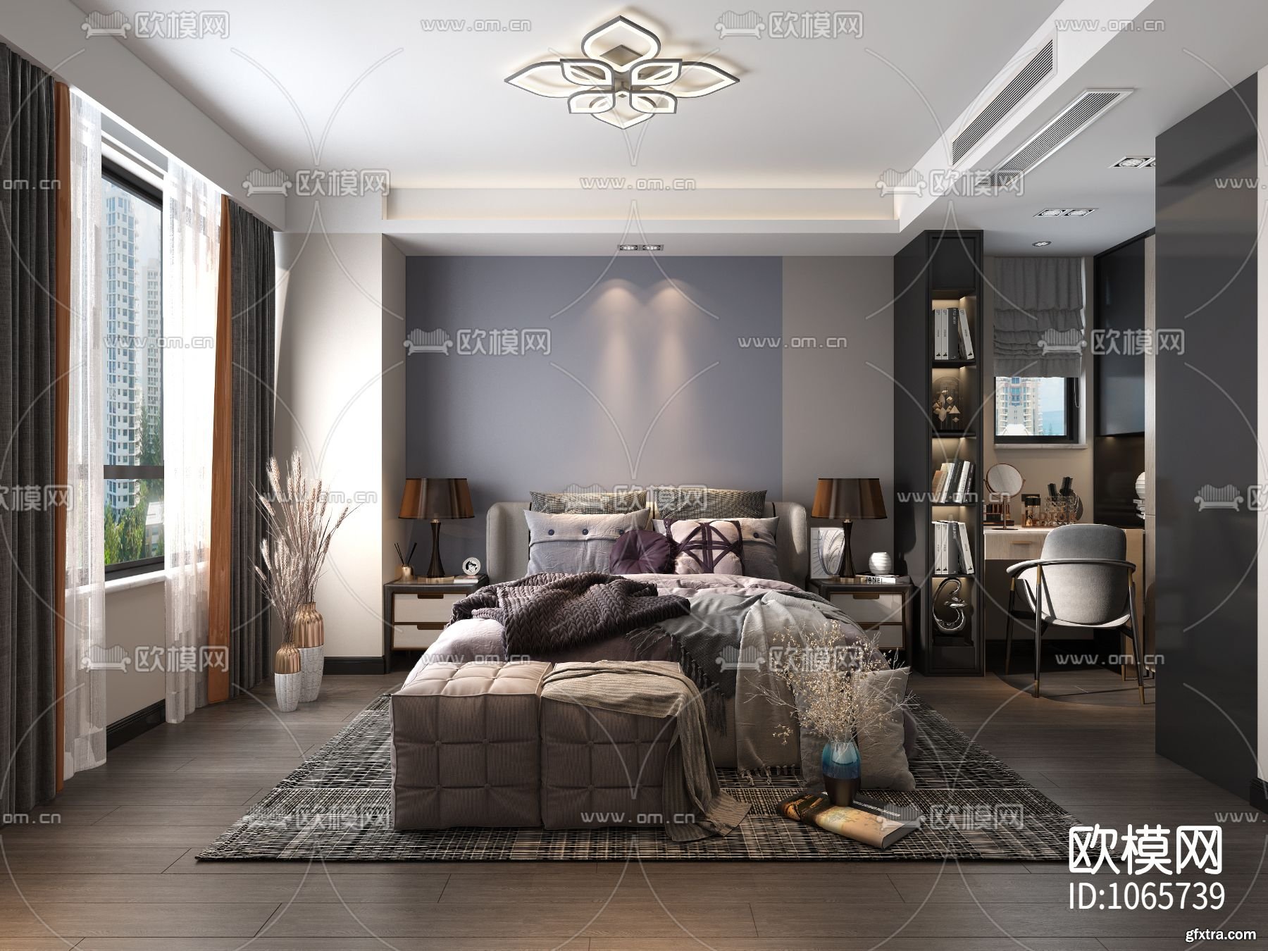 Modern Style Bedroom 303 » GFxtra