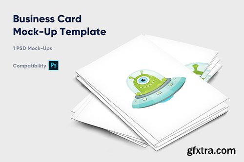 Business Card Mock-Up Template - Vol. 4