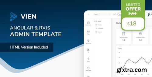 ThemeForest - Vien v1.0.2 - Angular Admin Template - 25817698