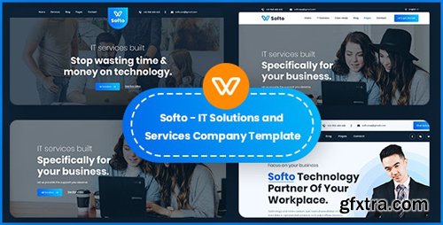 ThemeForest - Softo v1.0 - IT Solutions and Services Company Template - 26115044